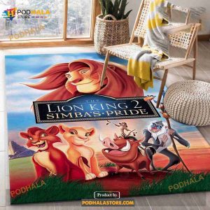 The Lion King Ii Area Rug Living Room And Bedroom Rug