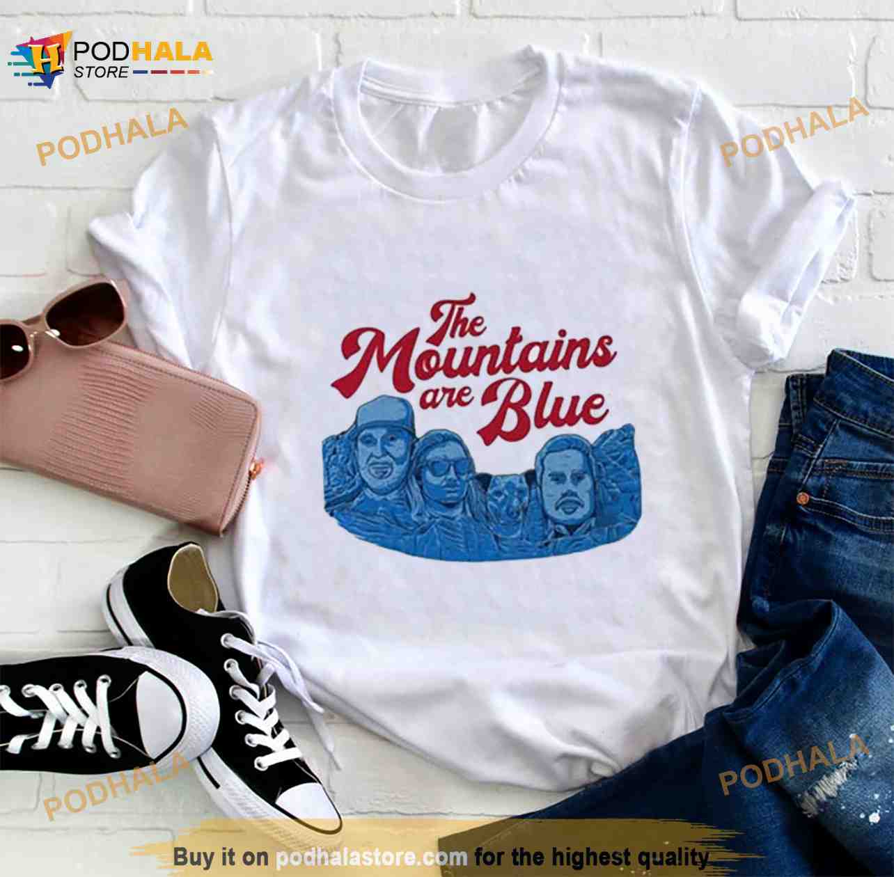 The Mountains Are Blue Mt. Rushmore 2023 T Shirt The Mountains Are Blue Mt. Rushmore 2023 T Shirt