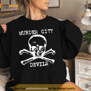 The Murder City Devils Skull And Crossbones Shirt 2