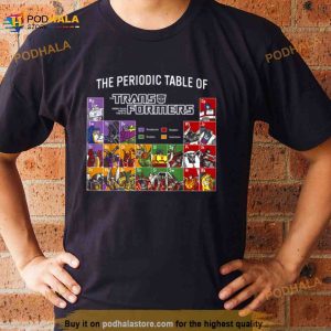 The Periodic Table Of Transformers Shirt 2