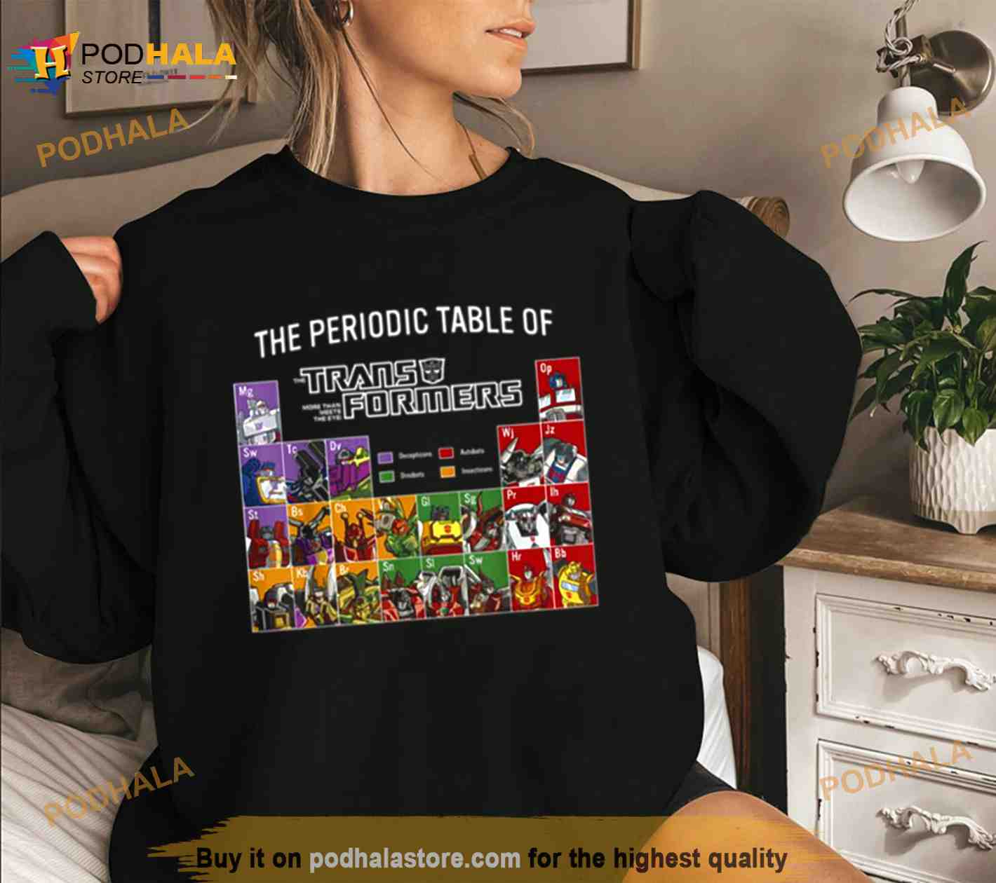 The Periodic Table Of Transformers Shirt The Periodic Table Of Transformers Shirt