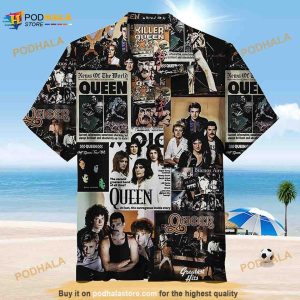 The Queen Eternal Greatness Universal Hawaiian Shirt, Killer Queen Aloha Shirt