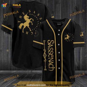 The Sassenach Whisky 3D Baseball Jersey