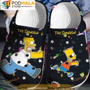 The Simpsons 3D Crocs Clog Shoes, Funny Crocs
