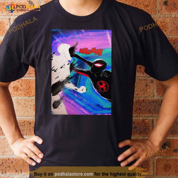The Spot vs Miles Morales SpiderMan Across The SpiderVerse New Movie Shirt
