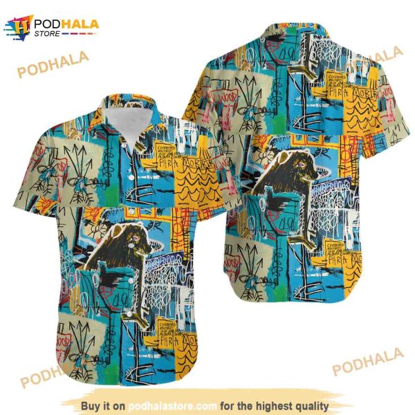 The Strokes Pattern 3D Full Print Hawaiian Shirt, Summer Vacation Aloha Shirts