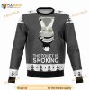The Toilet Is Smoking Ugly Christmas Sweater, Funny Xmas Gifts
