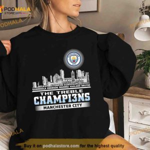 The Treble Champions The Citizens Shirt