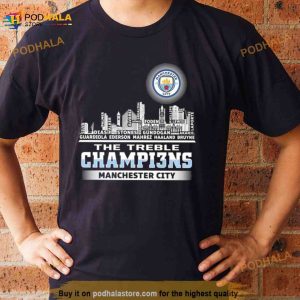 The Treble Champions The Citizens Shirt 2