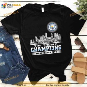 The Treble Champions The Citizens Shirt 3