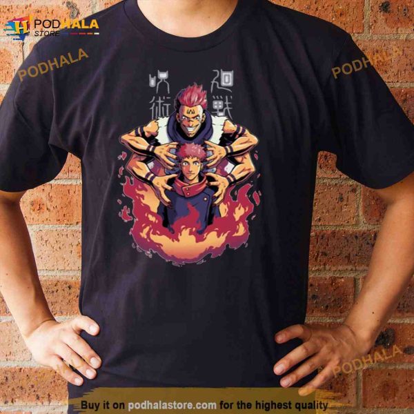 The Vessel Itadori Yuji Ryomen Sukuna Jujutsu Kaisen Shirt