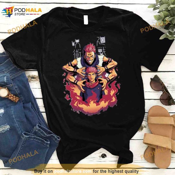 The Vessel Itadori Yuji Ryomen Sukuna Jujutsu Kaisen Shirt