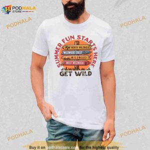 The Wildwoods Summer Fun Starts Here Get Wild Shirt 2