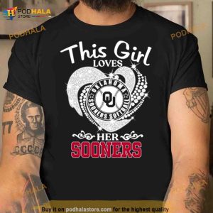 This Girl Loves Her Oklahoma Sooners Heart Diamond 2023 Shirt 3