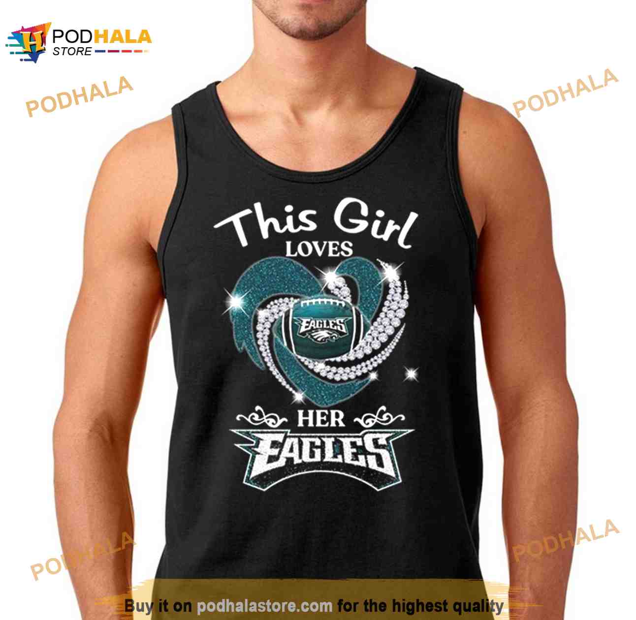 This Girl Loves Her Philadelphia Eagles Heart Diamond 2023 Shirt - Bring  Your Ideas, Thoughts And Imaginations Into Reality Today