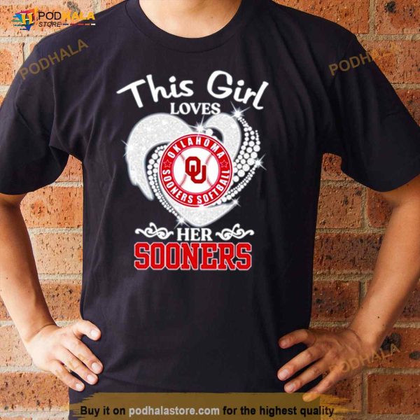 This Girl Loves Oklahoma Sooners Softball Her Sooners Shirt