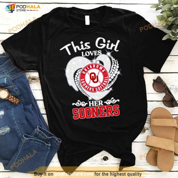 This Girl Loves Oklahoma Sooners Softball Her Sooners Shirt