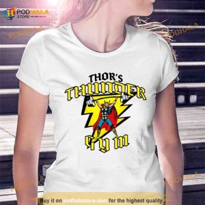 Thor’s Thunder Gym Logo Bodybuilding Shirt