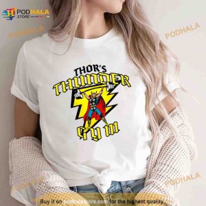 Thor's Thunder Gym Logo Bodybuilding Shirt 2