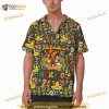 Three Caballeros Mexico Pavilion Vintage Hawaiian Shirt, Epcot World Showcase Donal Duck Hawaii Shirt