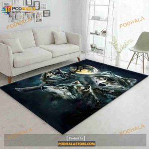 Three Wolf Moon Rug Modern Rugs