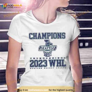 Thunderbirds Hockey 2023 Whl Champs Shirt 2