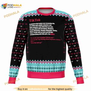 Tiktok Definition Ugly Christmas Sweater, Funny Xmas Gifts