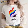 Tim cook apple pride logo 2023 Shirt