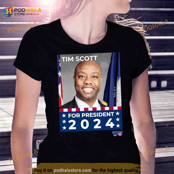 Tim Scott For President 2024 Political Shirt