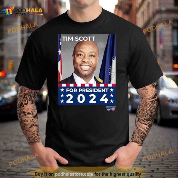 Tim Scott For President 2024 Political Shirt