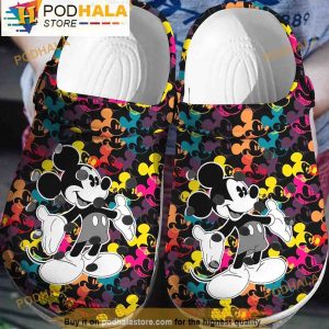Timeless Character Mickey Mouse 3D Crocs Clog Shoes, Funny Crocs