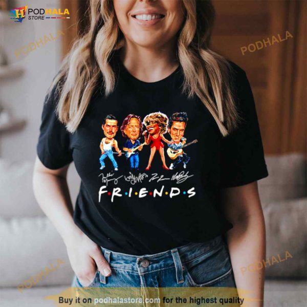 Tina Turner Friends Signatures Shirt