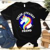 Token Straight Friend Unicorn Pride Month Shirt