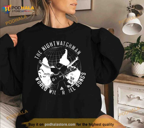 Tom Morello Black And White Shirt