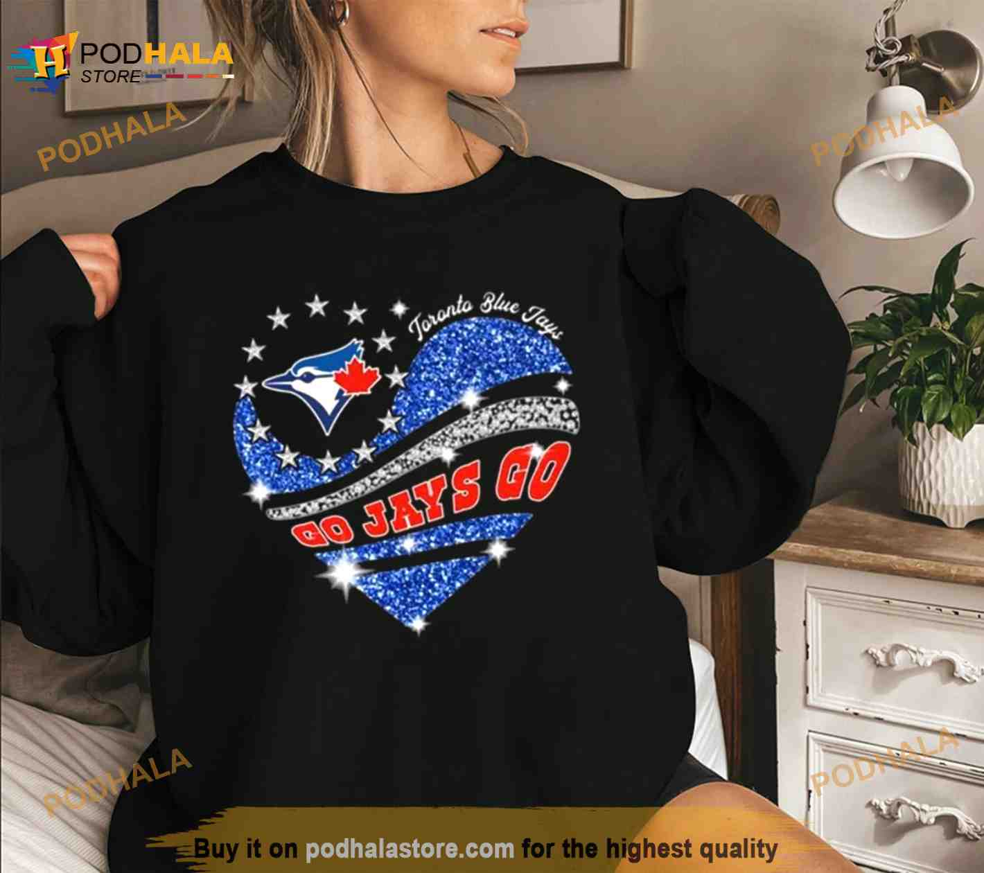 Toronto Blue Jays diamond heart logo 2023 shirt, hoodie, sweater, long  sleeve and tank top