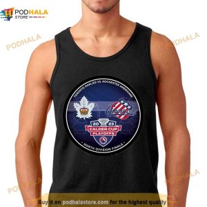 Toronto Marlies Vs Rochester Americans 2023 Calder Cup Playoffs Dueling Souvenir Puck Shirt 2