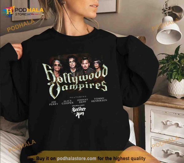 Tour 2023 Hollywood Vampires Shirt