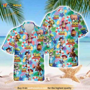Toy Story Hawaiian Shirt, Woody Buzz Lightyear Hawaii Shirt