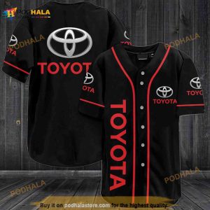 Toyota Logo 3D Baseball Jersey
