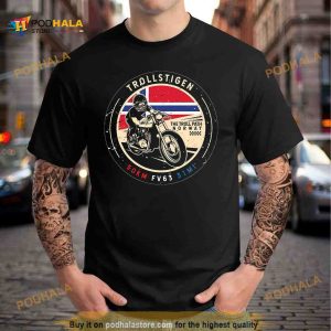 Trollstigen Norway Motorcycle Shirt