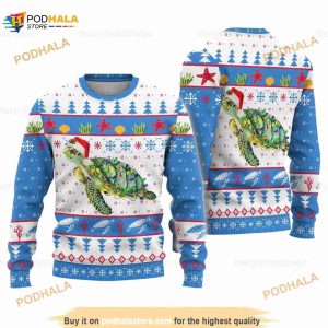 Turtle 3D Funny Ugly Sweater