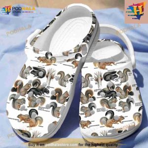Types Of Squirrels Classic Crocs Clog Shoes