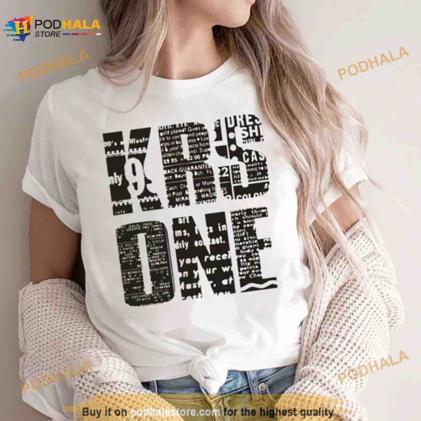 Typographic Logo Krs One Shirt