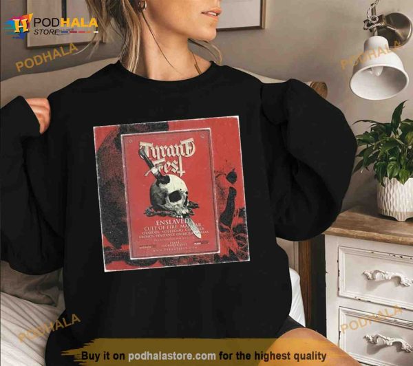 Tyrant Fest 2023 Enslaved Cult Of Dire Mantar Shirt