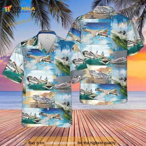 US Navy Vought F-8 CrUSAder Hawaiian Shirt, Summer Beach Shirt