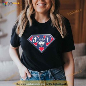Uconn Huskies Super Dad Shirt 1
