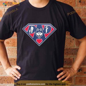 Uconn Huskies Super Dad Shirt 3