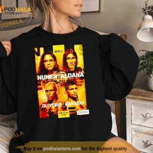Ufc 289 Nunes Vs Aldana And Oliveira Vs Dariush Event Shirt 2