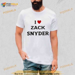 Unbiased Snyder Fan I Love Zack Snyder Shirt 2
