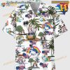 Unicorn Style Hawaiian Shirt, Unicorn Dinosaur Hawaii Shirt